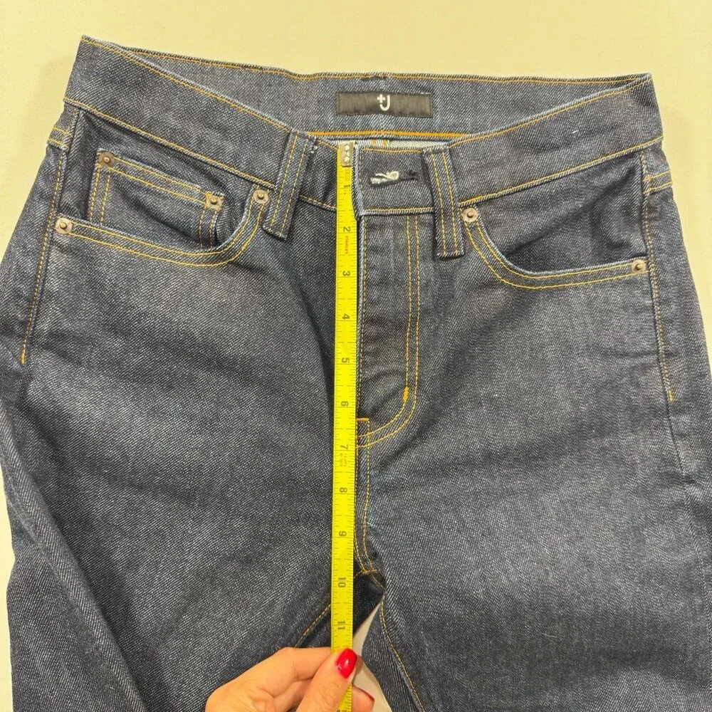 UNIQLO +J J. Jil Sander Selvedge Straight Jeans Women’s 25 Dark Wash Denim
